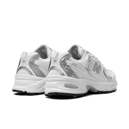 New Balance 530 White / Silver Mettalic